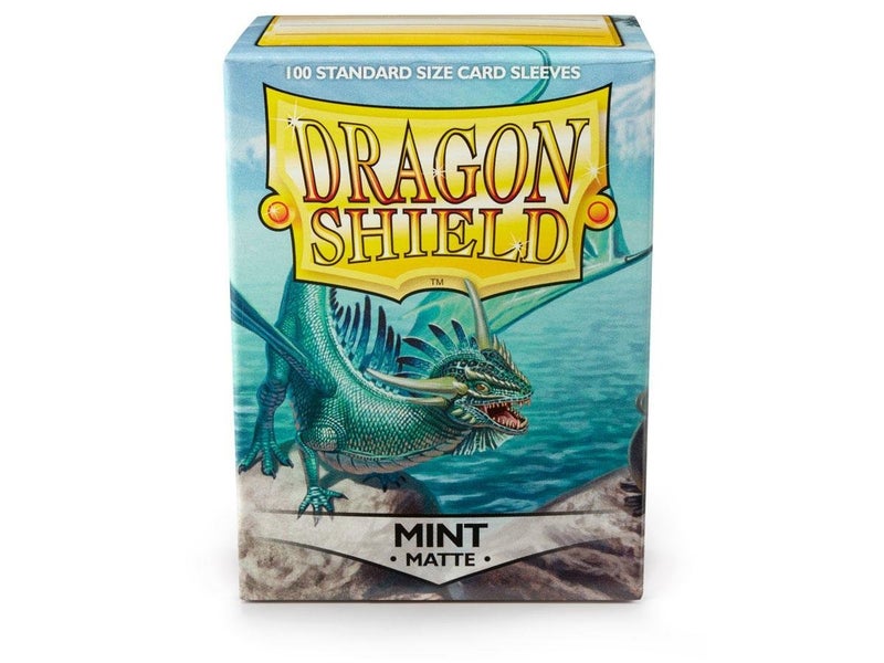 Dragon Shield Matte Mint Standard Size 100 ct Card Sleeves Individual Pack - Image 2